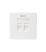 Nexa - Premium UK Type Face Plate | NX-FP-02-UK-WH