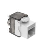 UTP keystone jack 180 degree Toolless | White | NX-KJ6A-U-WH | Nexa - Image 4