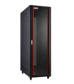 NEXA 22U Glass Front Door Network Rack - 600x1000 | NX-NR-22U-6010-VG